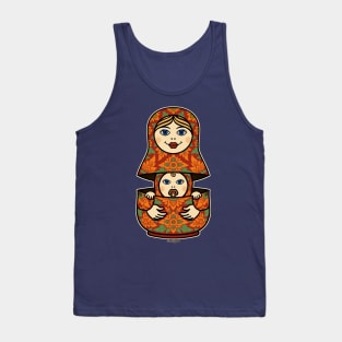 MATRYOSHKA DOLLS PREGNANT MOTHER by San Miguel Tank Top